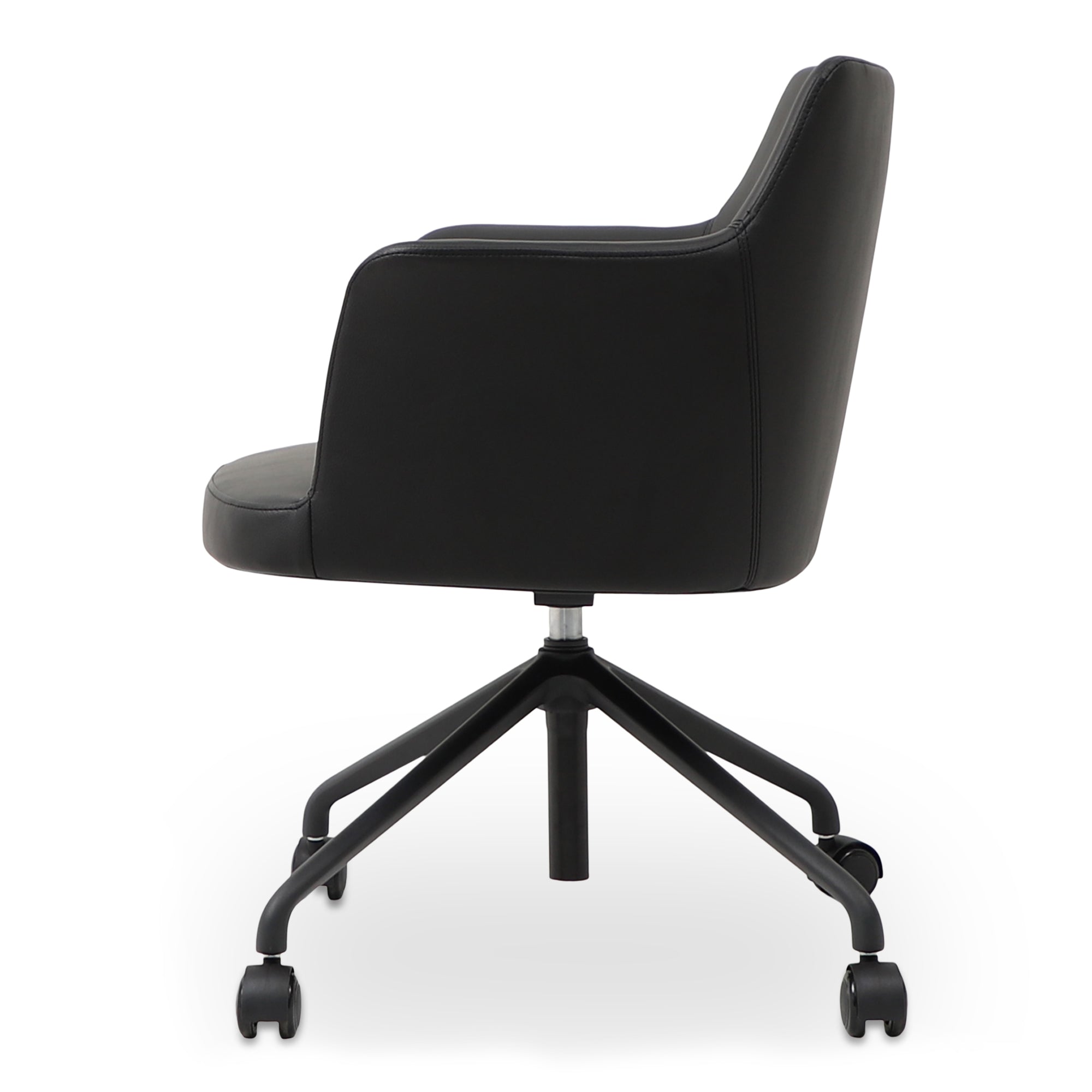 Morris Office Chair PVC Black