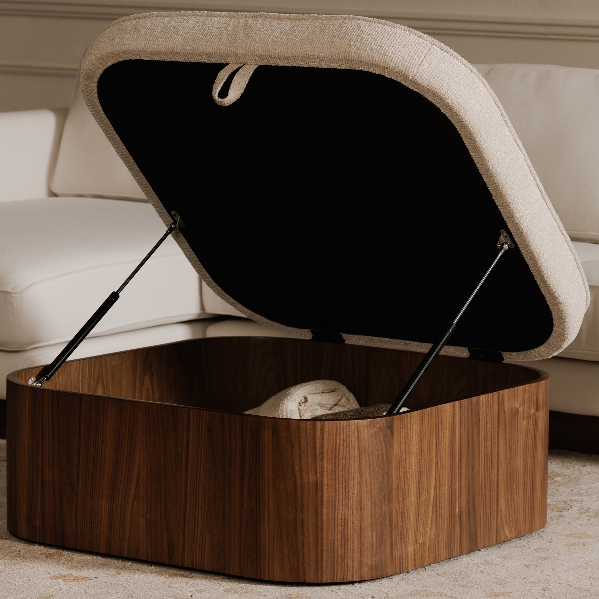 Sonny Ottoman Walnut