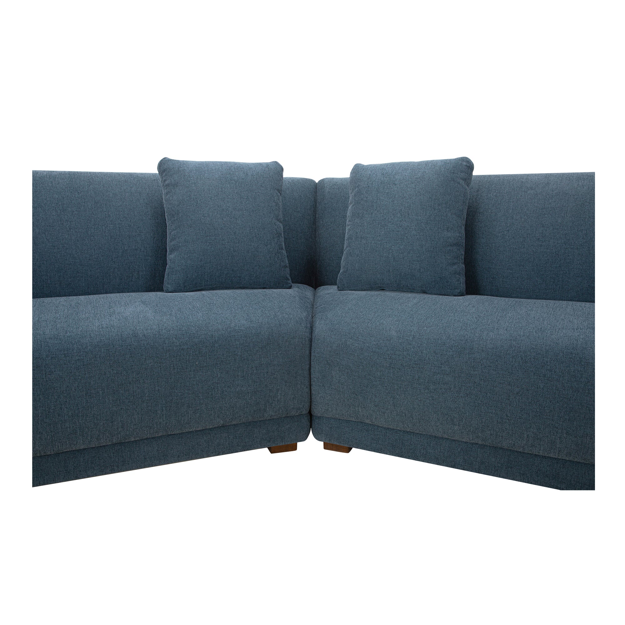 Fraser 4 Piece Modular Sectional Deep Blue