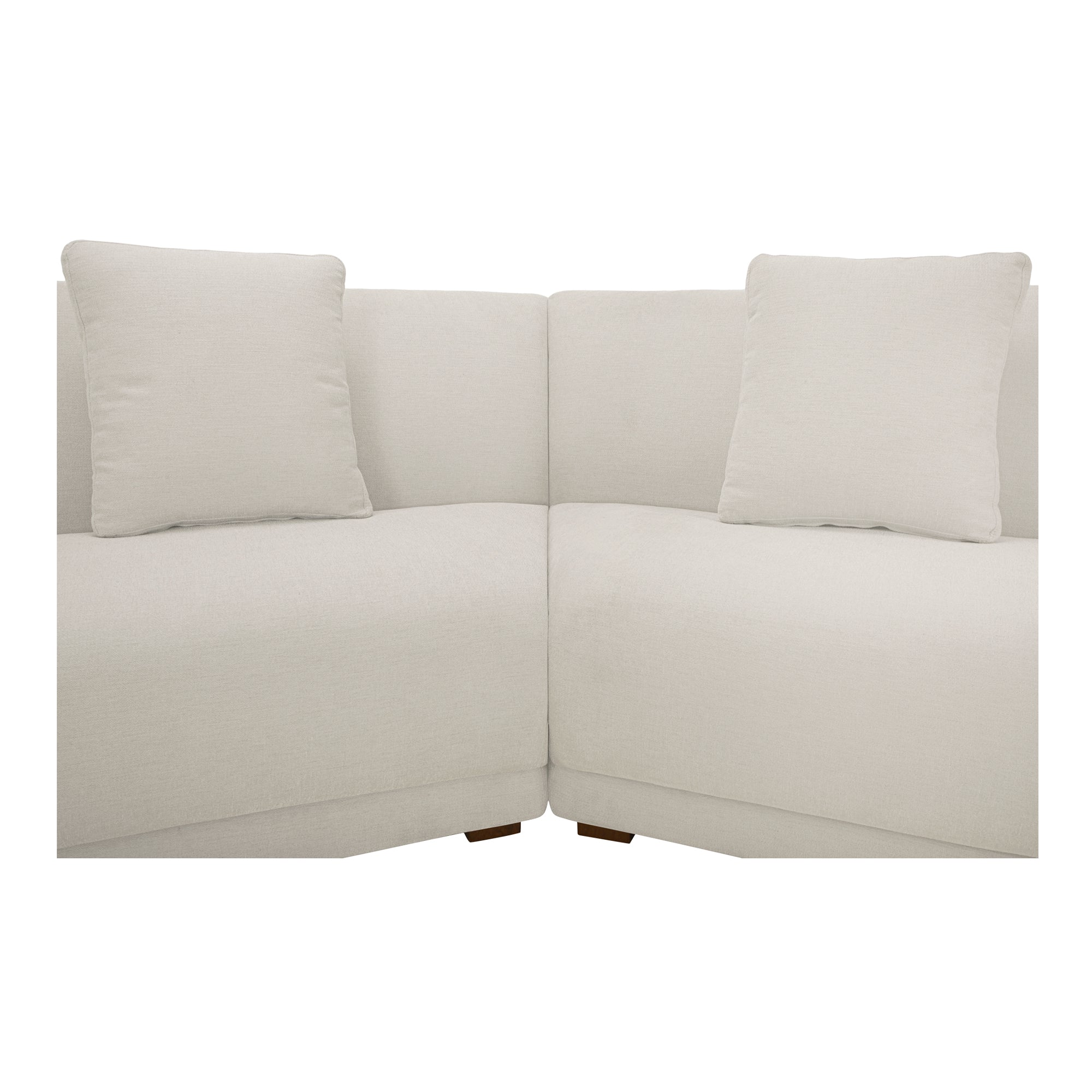 Fraser 5 Piece Modular Sectional White