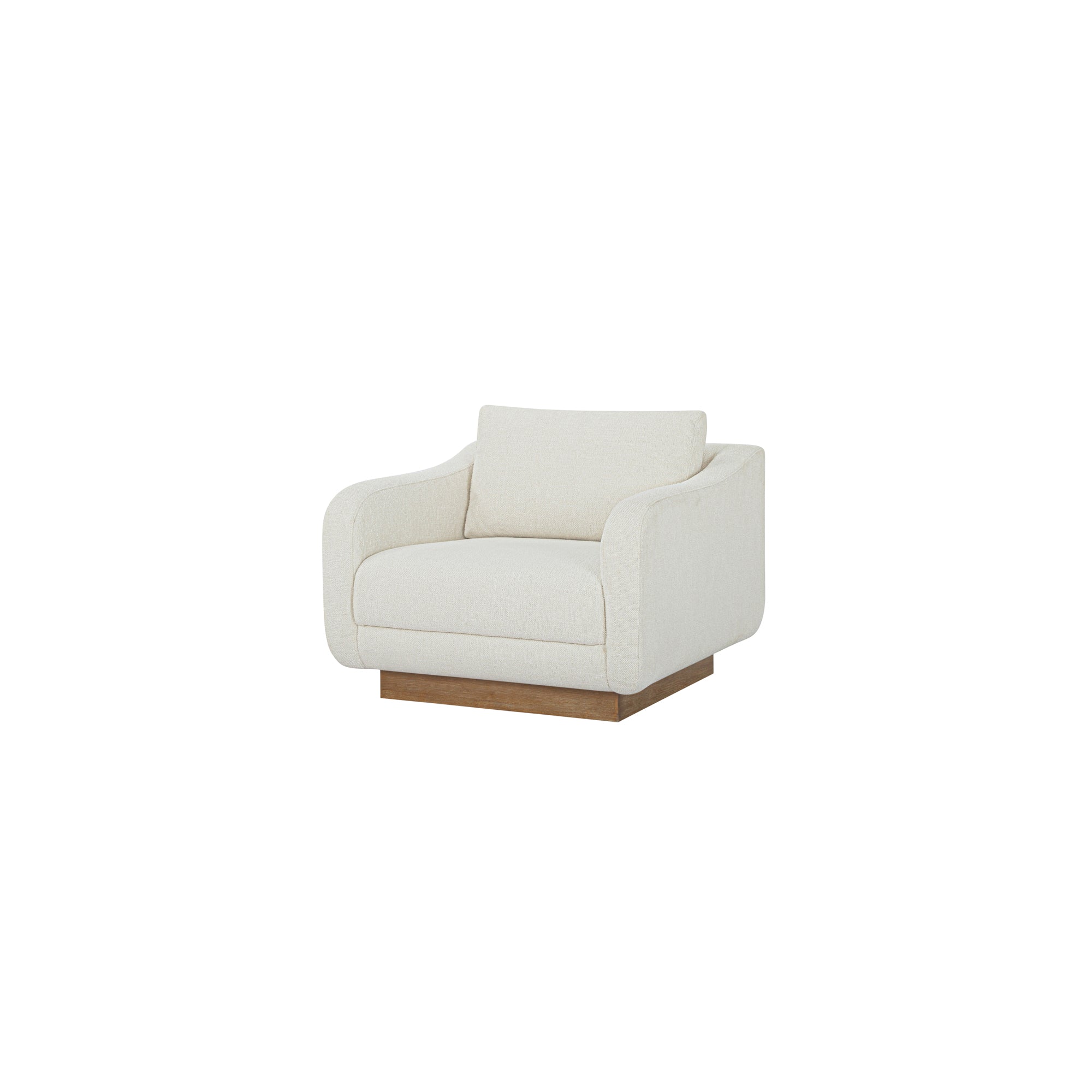 Keane Lounge Chair Cream