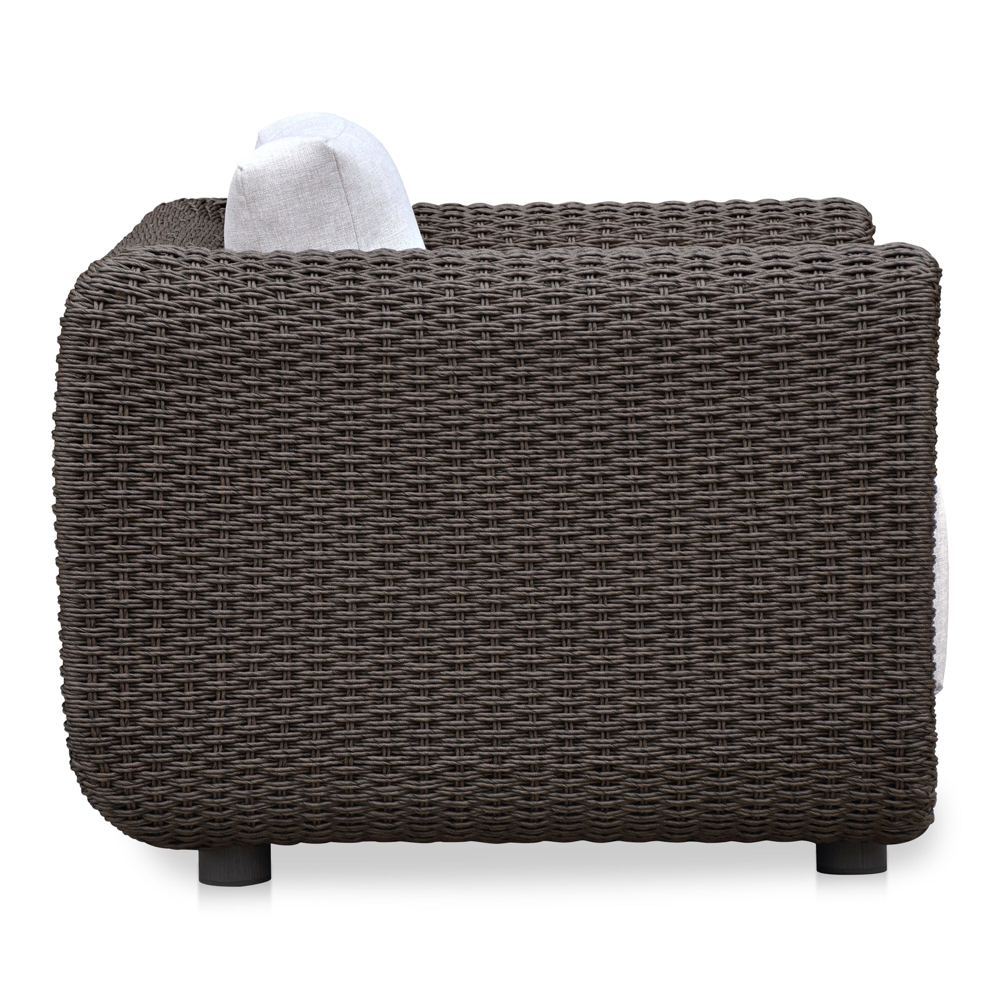 Soma Outdoor Accent Chair Dark Brown