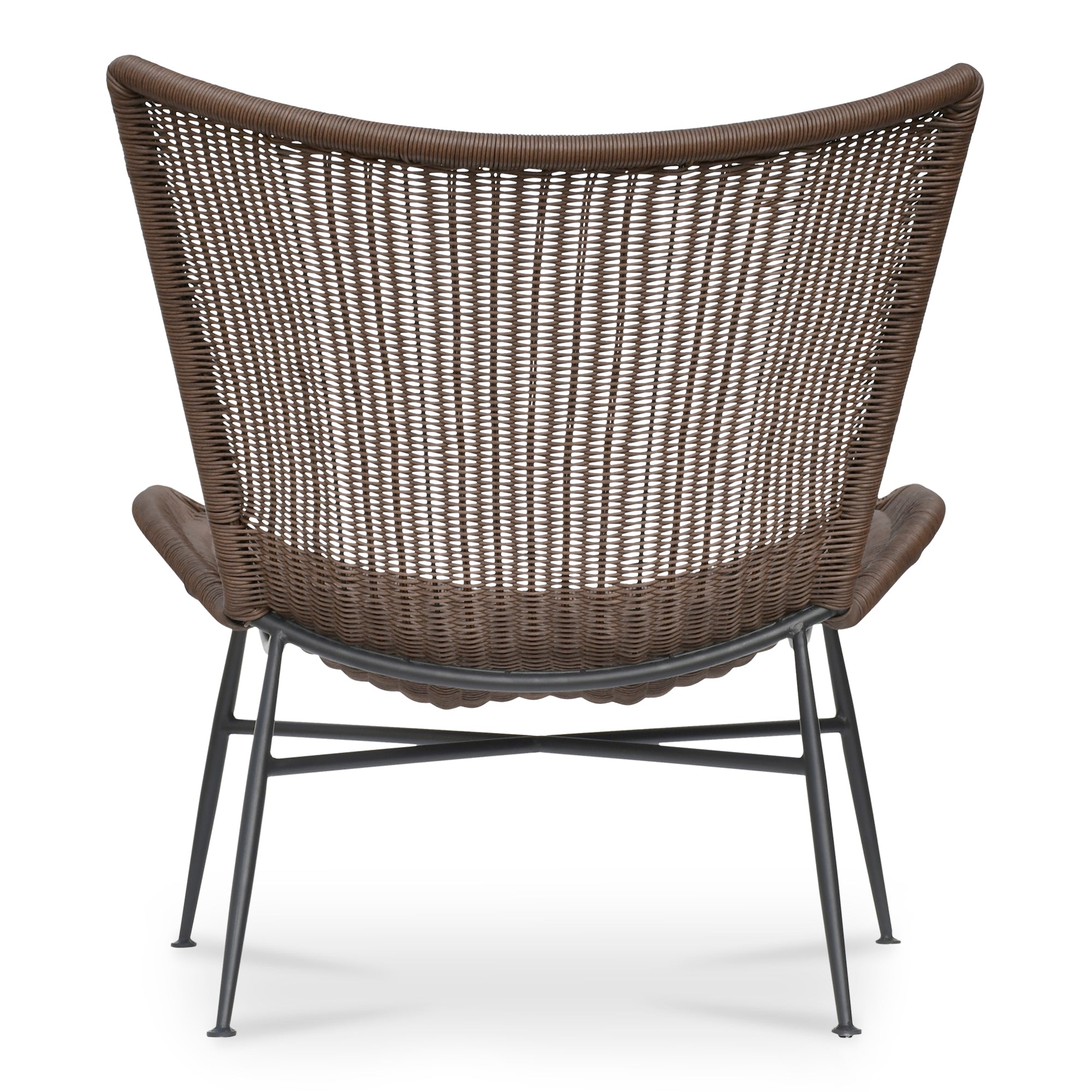 Paige Outdoor Accent Chair Brown