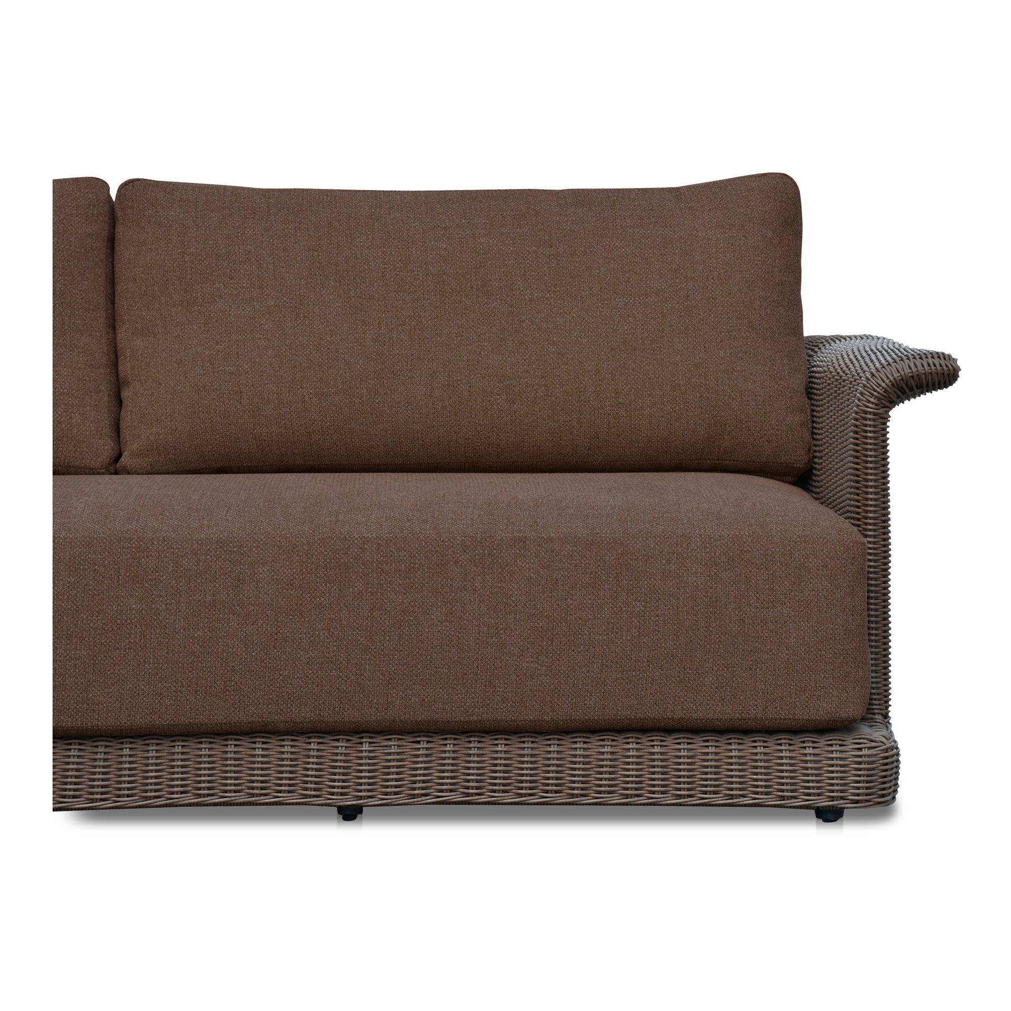 Meredith Outdoor Sofa Brown