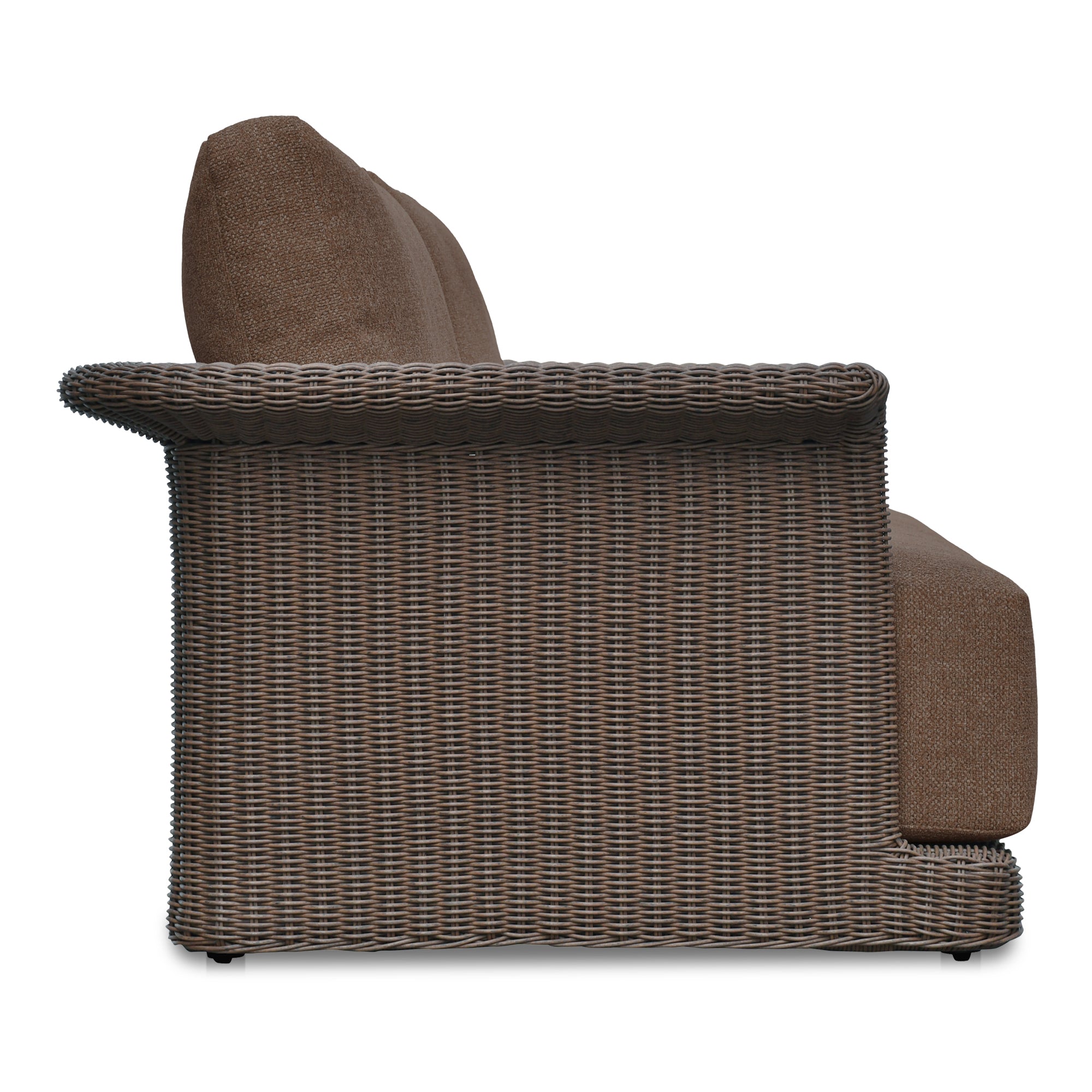 Meredith Outdoor Sofa Brown