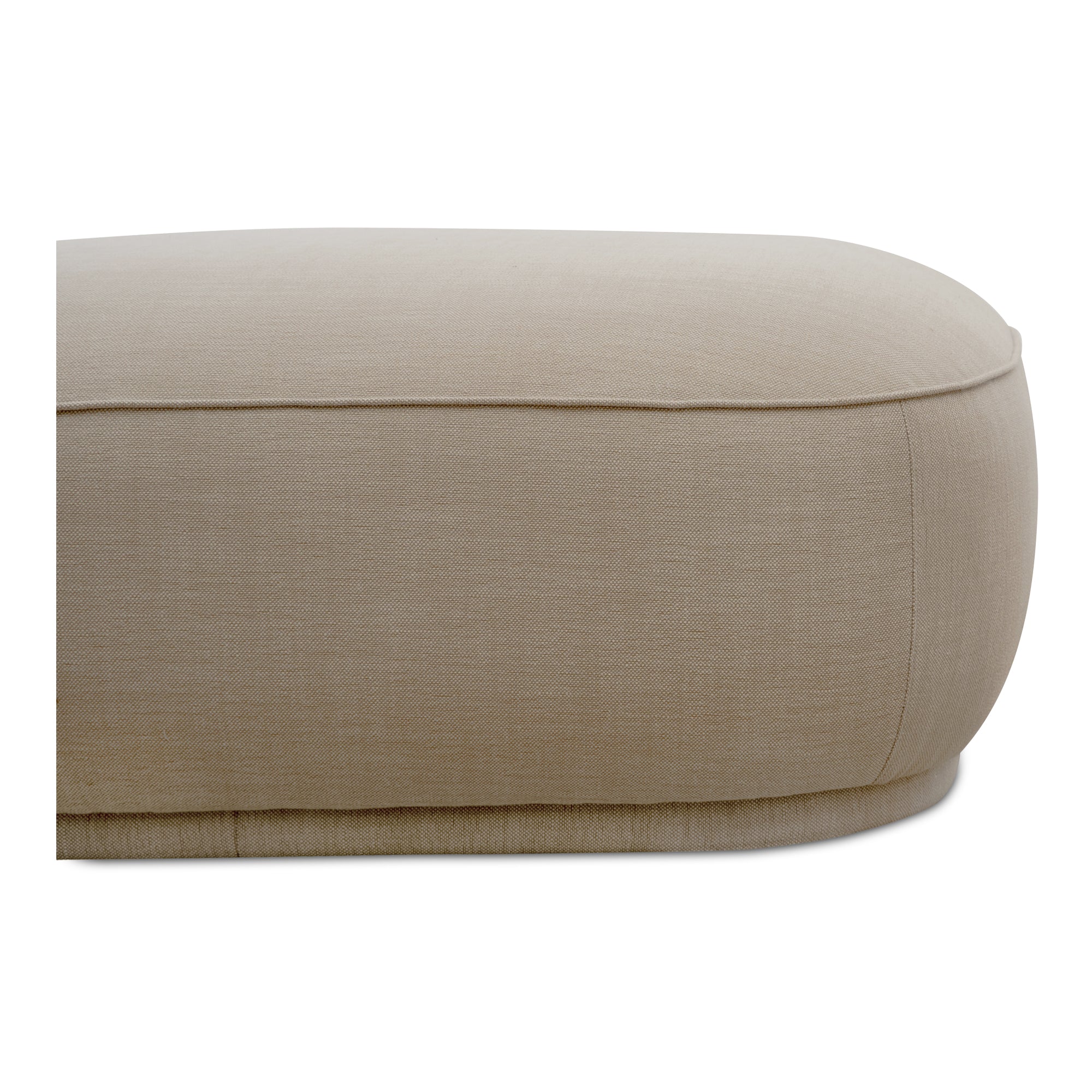 Marion Square Ottoman Beige