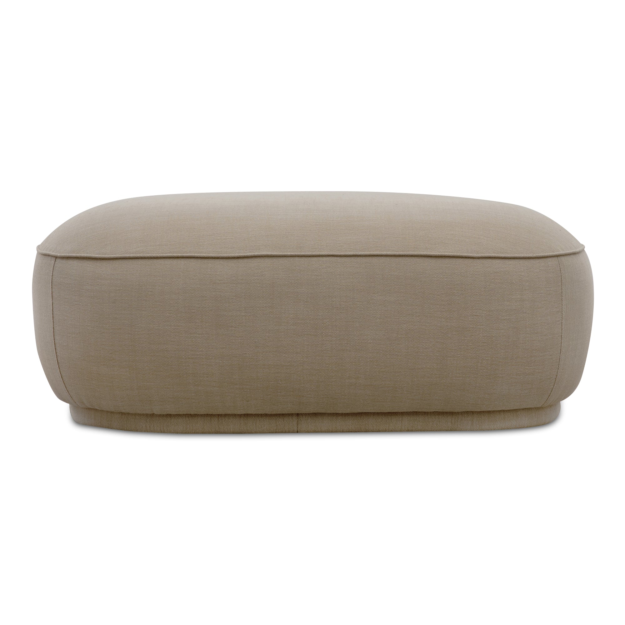 Marion Square Ottoman Beige