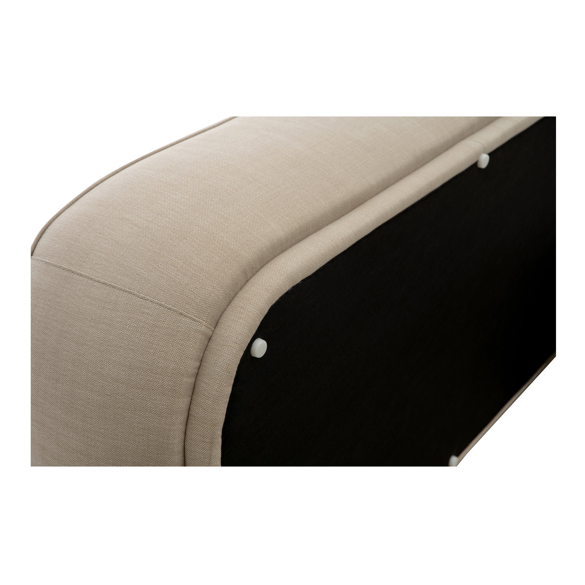 Marion Rectangular Ottoman Beige