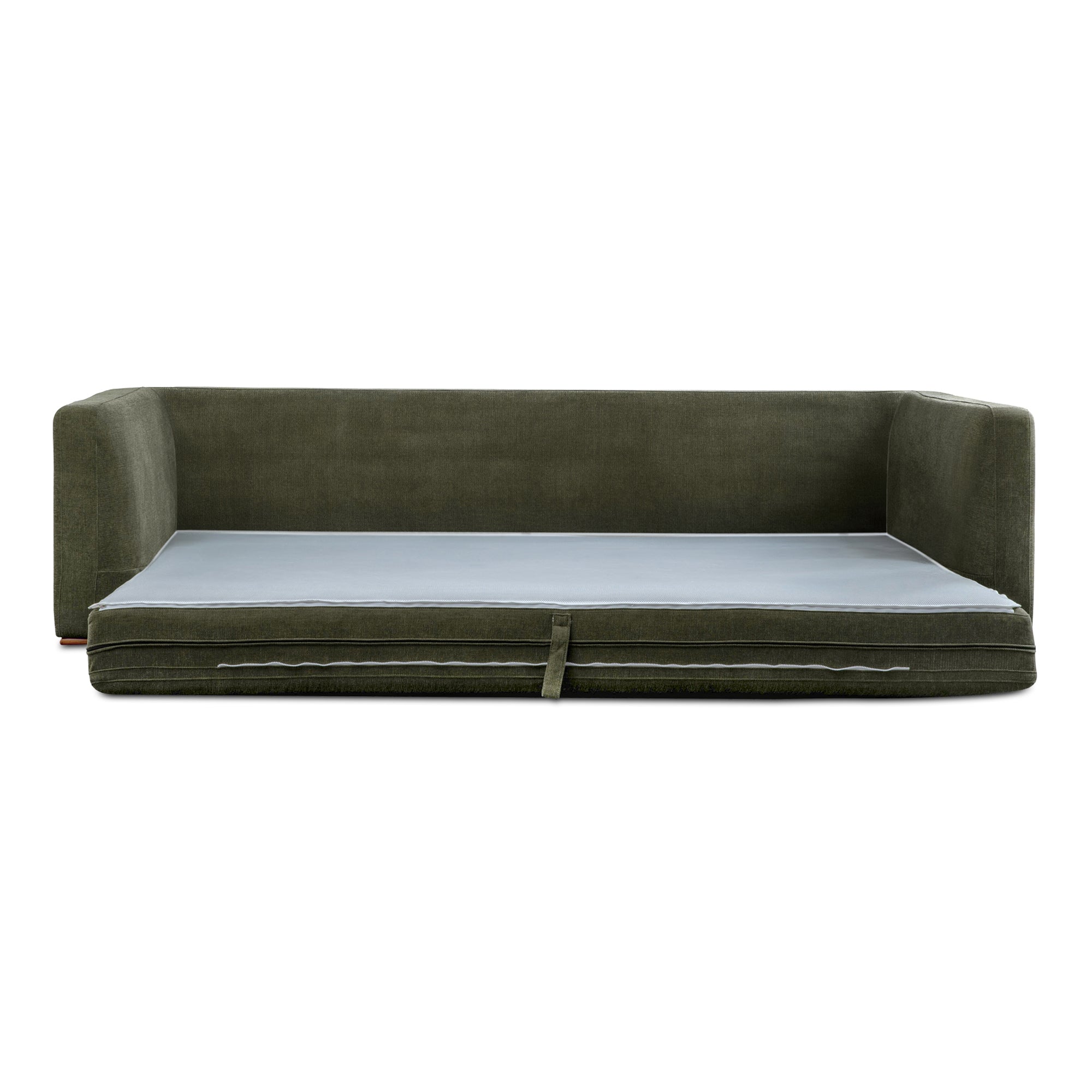 Rue Sleeper Sofa Deep Green