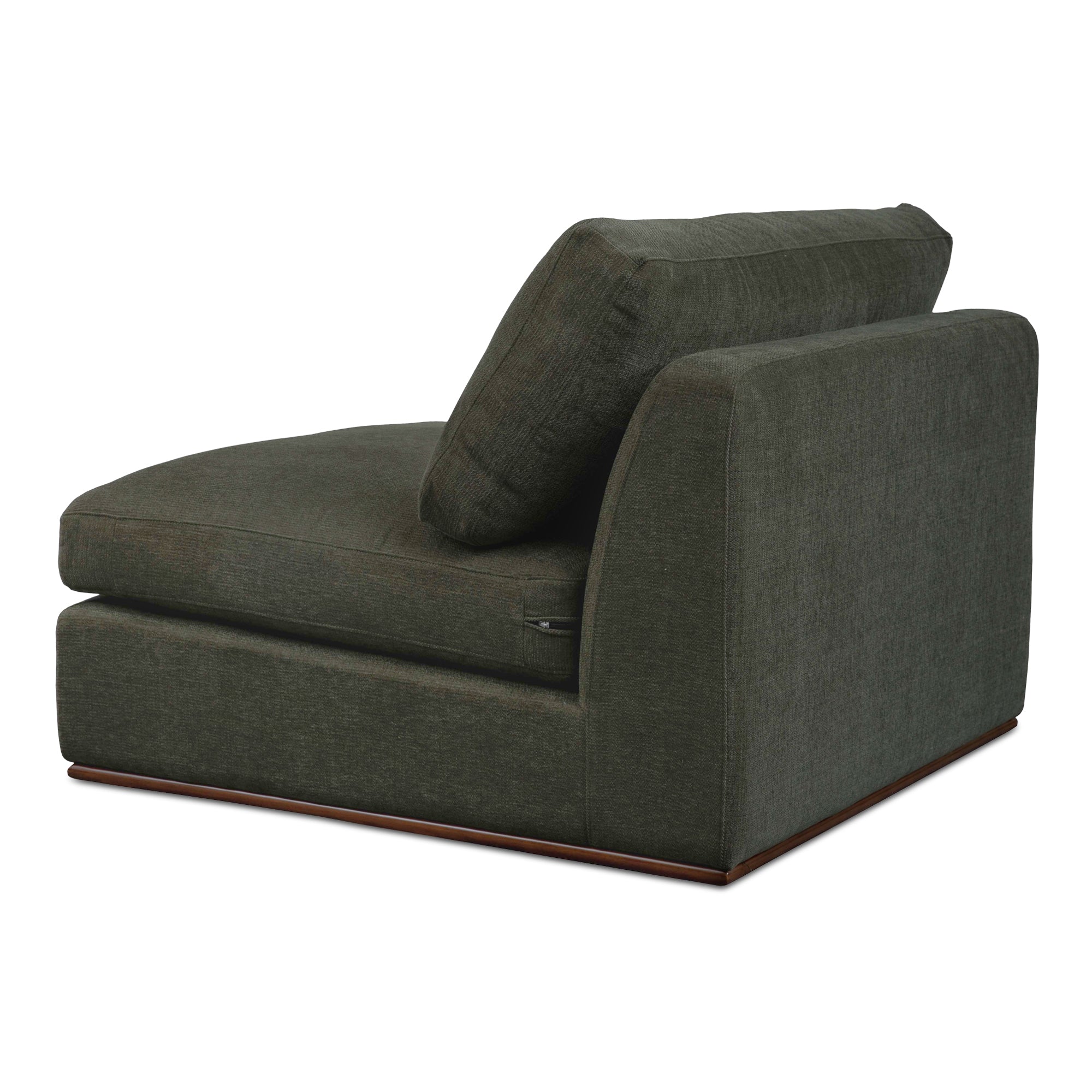 Rue Slipper Chair Deep Green