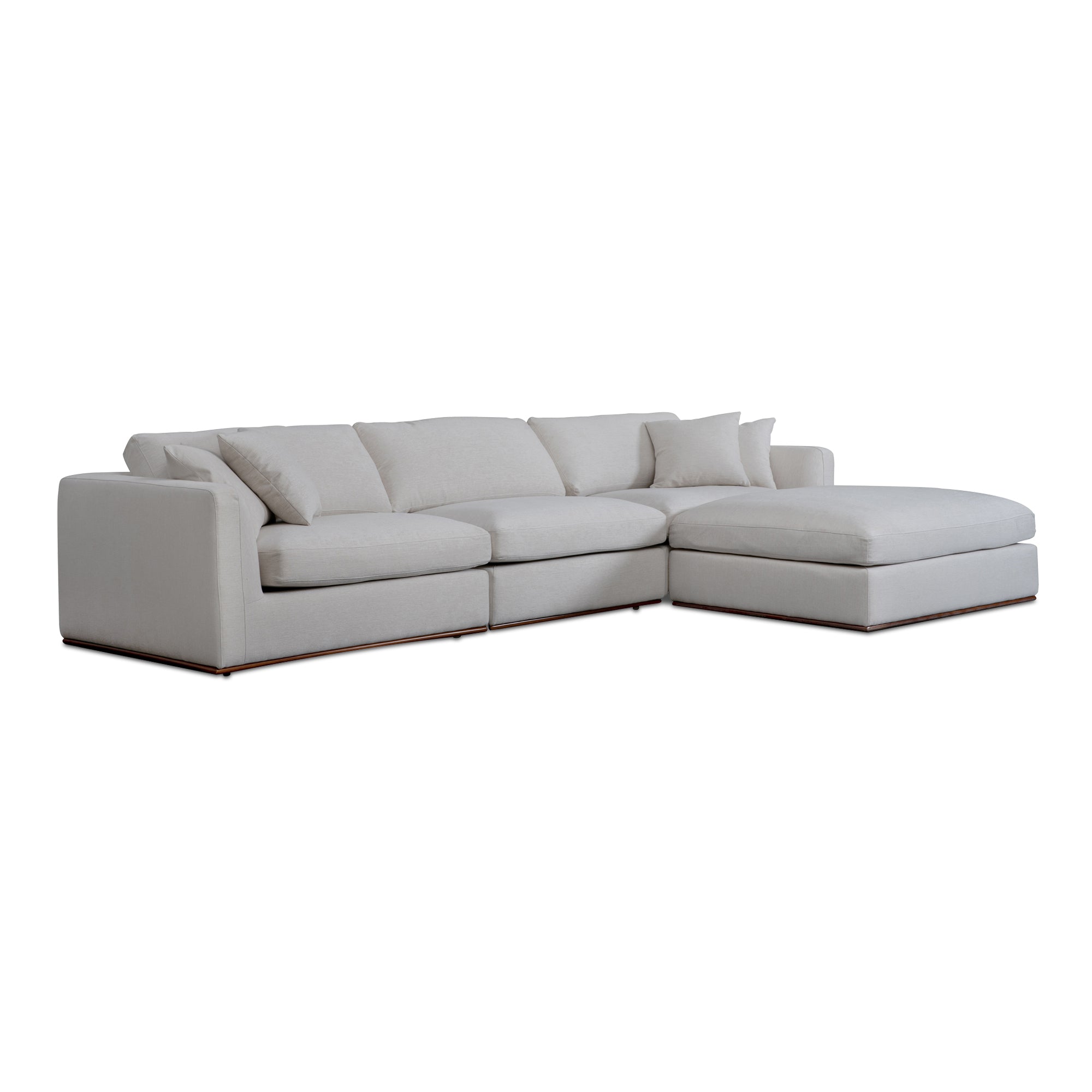 Rue Lounge Modular Sectional Off White