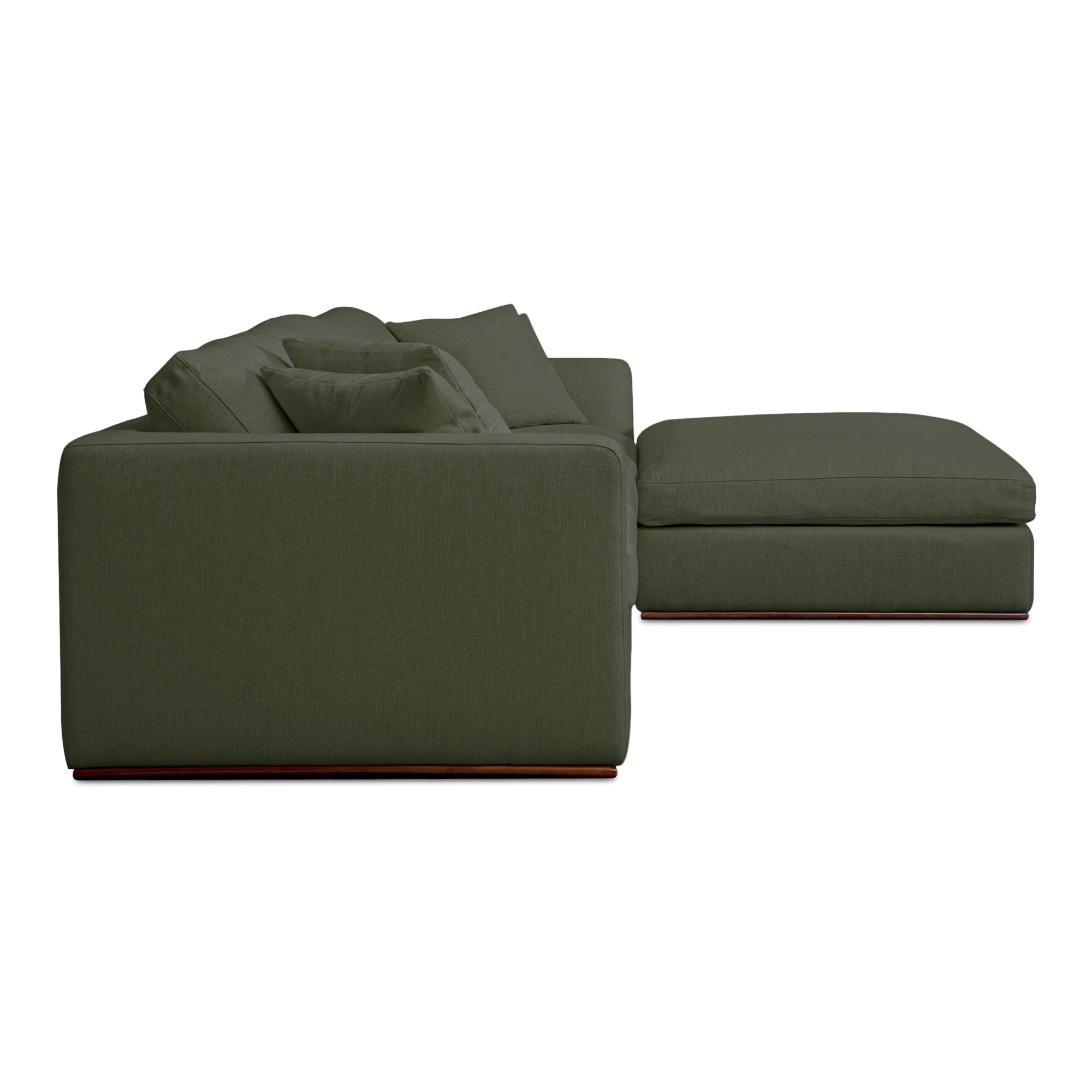 Rue Lounge Modular Sectional Deep Green