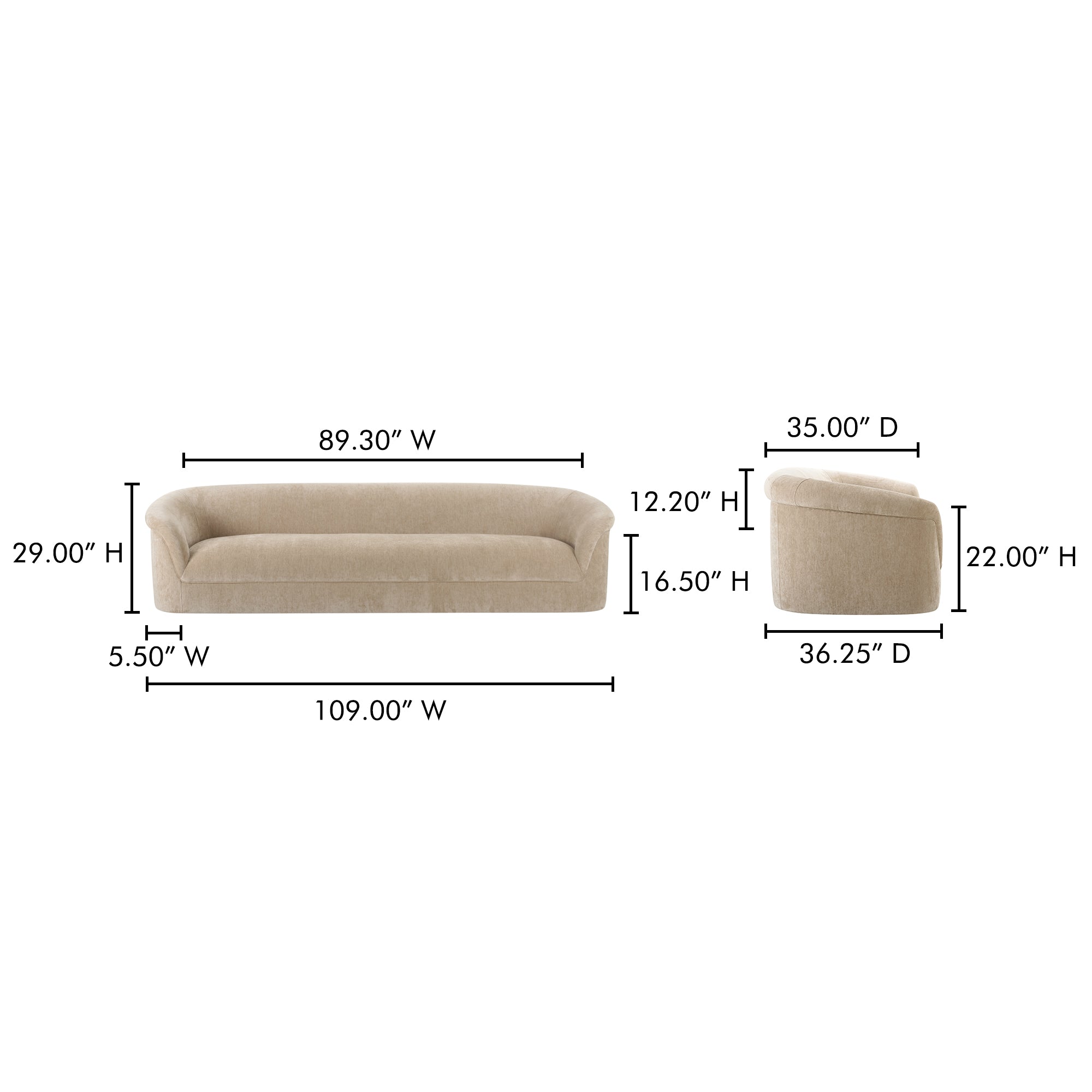 Thora Sofa Beige