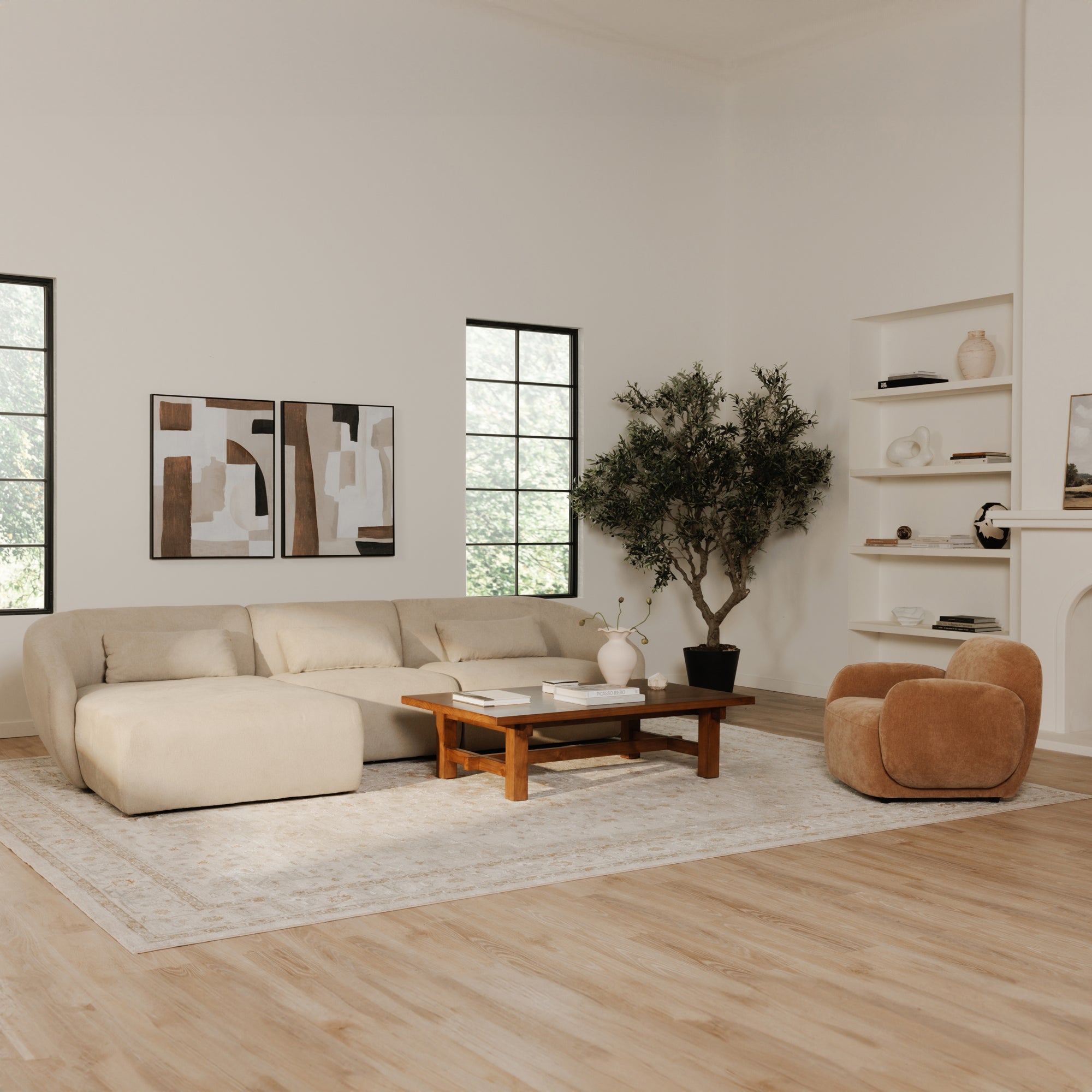Hazel Lounge Chair Copper