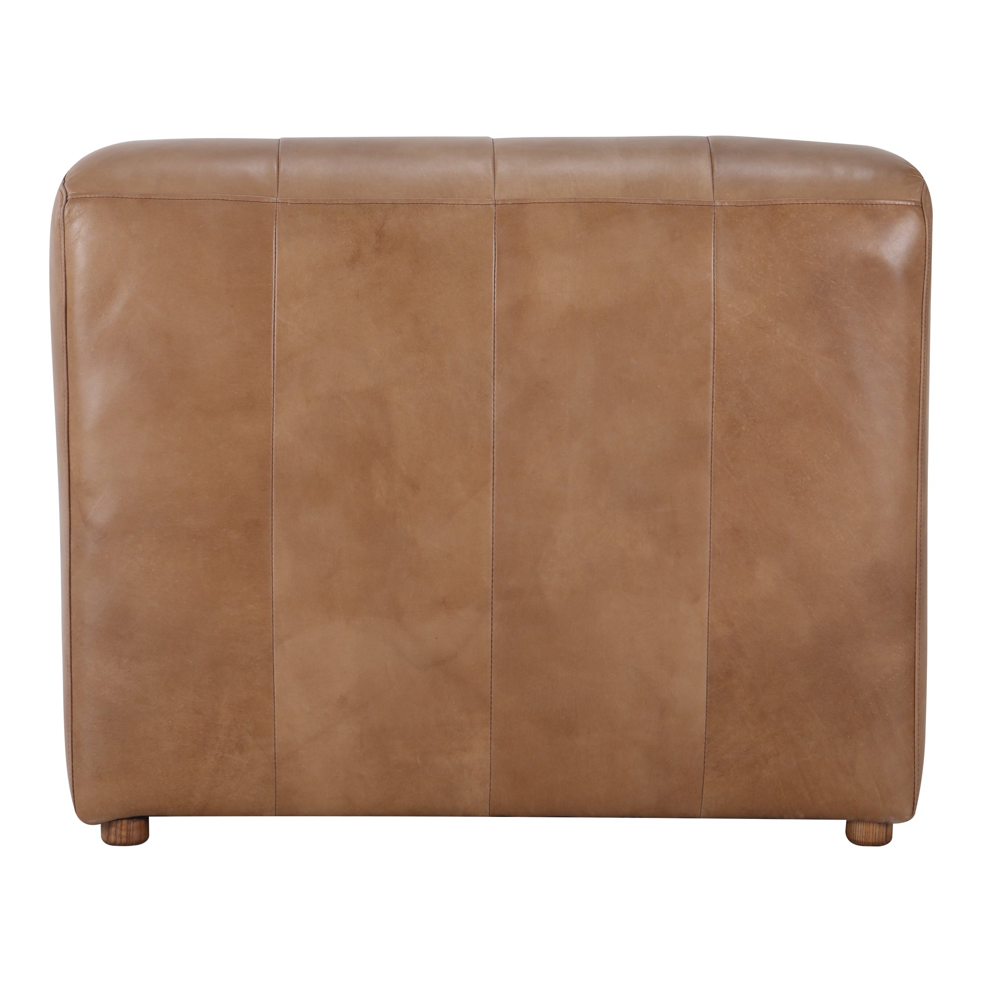 Ramsay Leather Chaise Tan