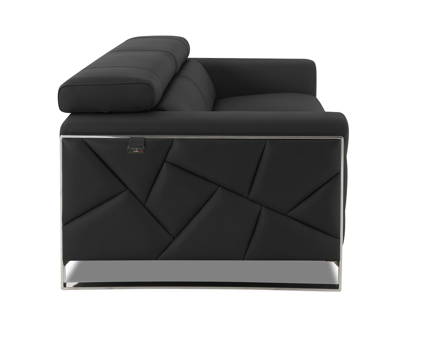 903 Divanitalia Sofa with Adjustable Headrest in Top-grain Italian Leather