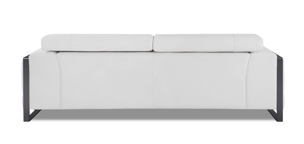 903 Divanitalia Sofa with Adjustable Headrest in Top-grain Italian Leather
