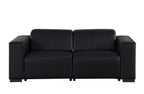 1208 Genuine Leather Dual Power Reclining Loveseat