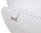 C74 Divanitalia Swivel Chair in Top-grain Italian Leather
