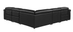 1126 Divanitalia 5-Piece L-Shaped Sectional Sofa in Top Grain Italian Leather with 3 Power Recliners & Power Headrests - Black - SKU 1126-BLACK-SEC-5PC-3PWR-SECTIONAL- GROUP - view 6