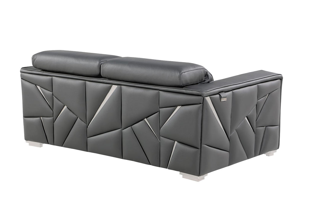 1120 Divanitalia Sofa with Adjustable Headrest in Top-grain Italian Leather