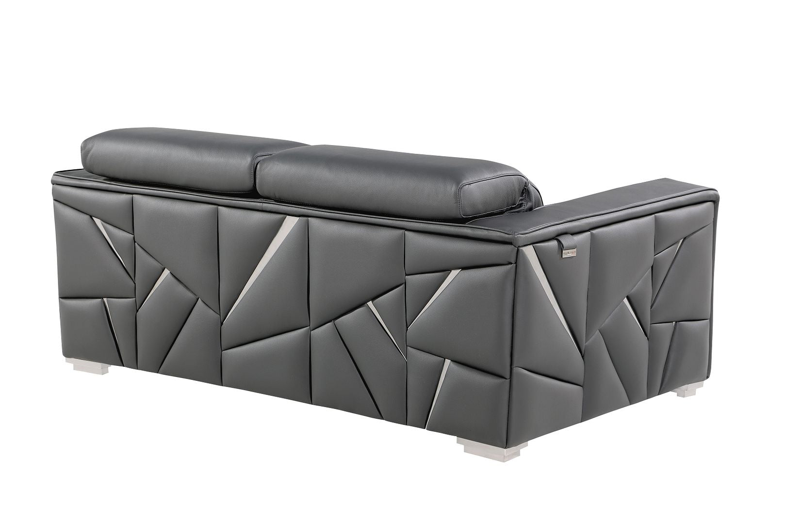 1120 Divanitalia Sofa with Adjustable Headrest in Top-grain Italian Leather