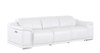 2679 Genuine Leather Sofa with Dual Power Recliners - White - SKU 2679-WHITE-3.2-S-HT - view 4
