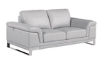 411 Divanitalia Loveseat in Top-grain Italian Leather