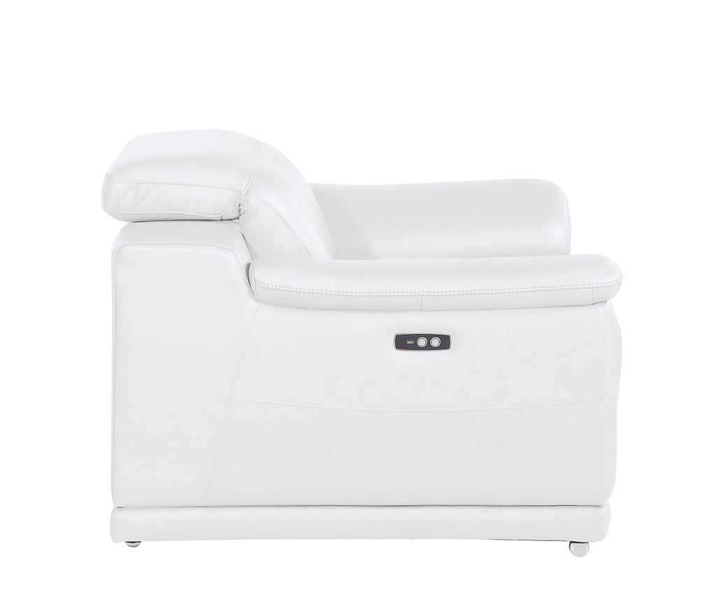 2679 Power Reclining Chair with Power Headrest in Genuine Leather