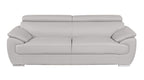 4571 Modern Genuine Leather 3-Piece Sofa Set - Light Grey - SKU 4571-LV LIGHT GREY 3PC (S/L/C) - GROUP - view 3