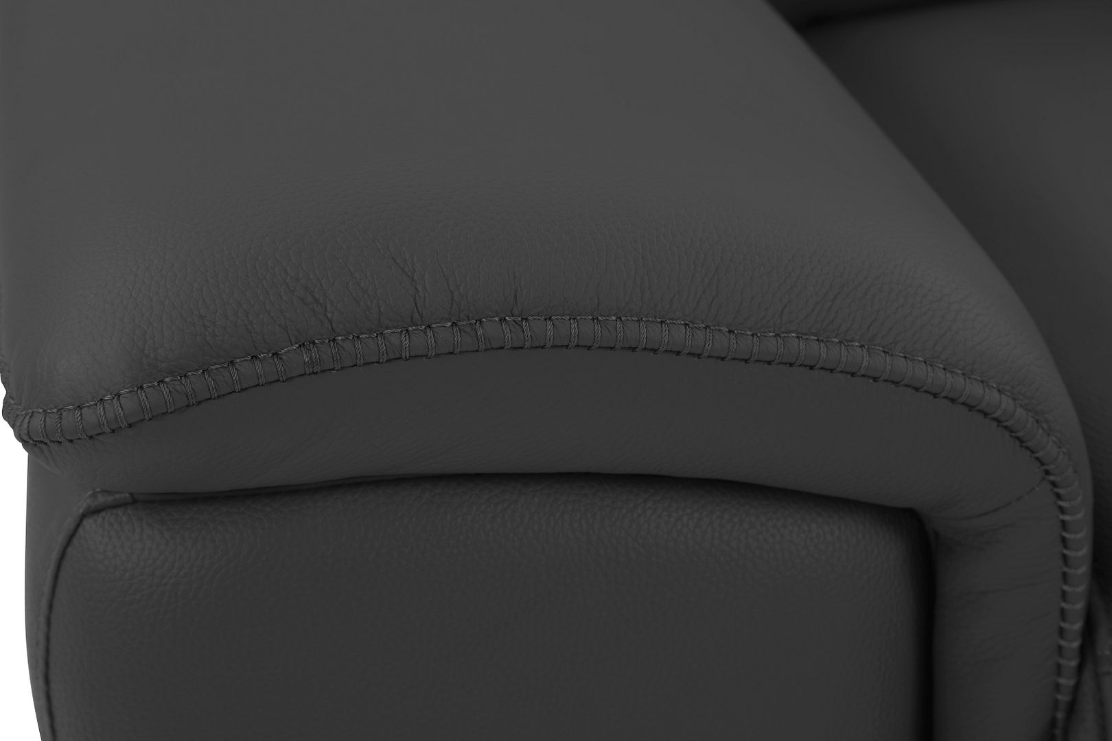 9762 Divanitalia Top Grain Italian Leather Power Reclining Loveseat with Adjustable Headrests