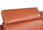 692 Divanitalia Chair with Adjustable Headrest in Top-grain Italian Leather - Camel - SKU 692-CH-CAMEL - view 5
