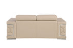 296 Modern Genuine Leather 2-Piece Sofa Set - Beige - SKU 296-BEIGE-2PC - view 10