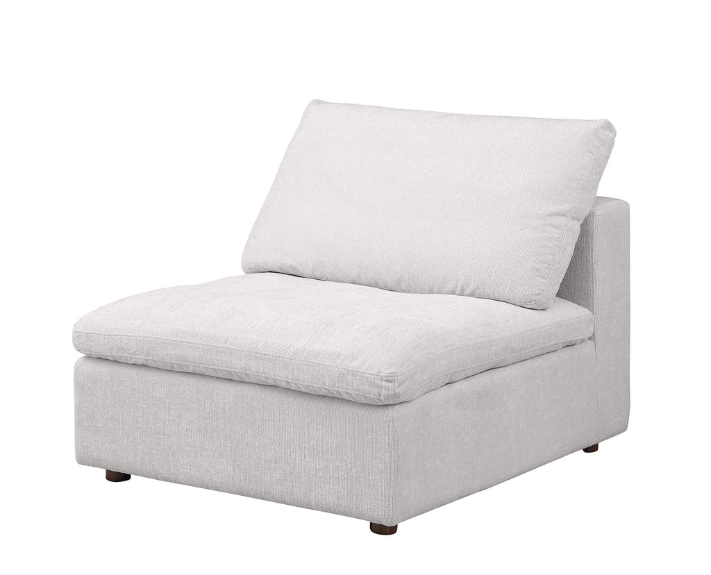 DivanItalia 1100 Light Grey 3-Piece Sofa Set - Upholstered in Genuine Belfast Fabric