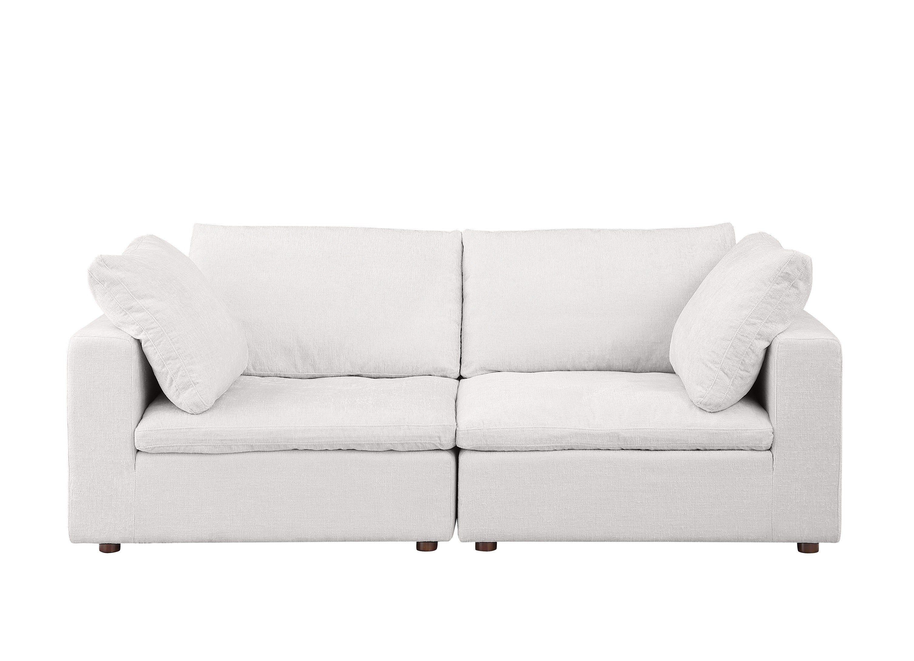 DivanItalia 1100 Light Grey 3-Piece Sofa Set - Upholstered in Genuine Belfast Fabric