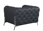 970 Divanitalia Chair in Top-grain Italian Leather