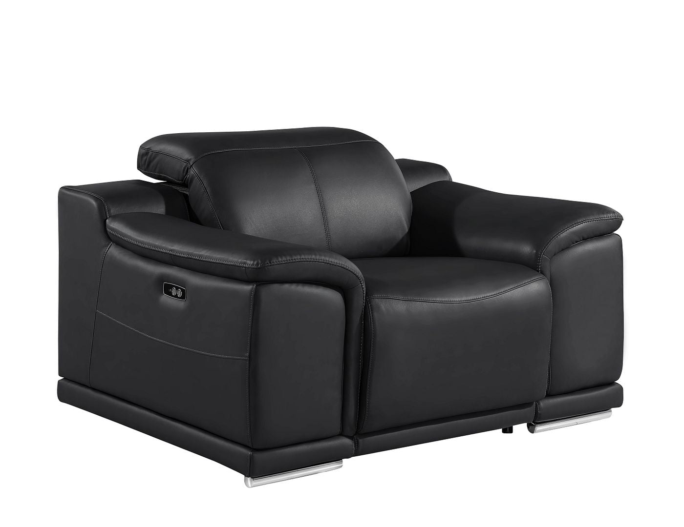 2679 Power Reclining Chair with Power Headrest in Genuine Leather