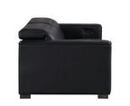 1208 Genuine Leather Dual Power Reclining Loveseat