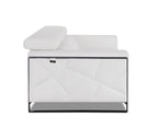 903 Divanitalia Loveseat with Adjustable Headrest in Top-grain Italian Leather