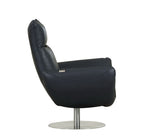 C74 Divanitalia Swivel Chair in Top-grain Italian Leather