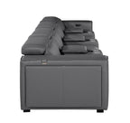 1224 Divanitalia 7-Piece Modular Power Reclining Sofa in Top Grain Italian Leather with 4 Power Recliners & Power Headrests