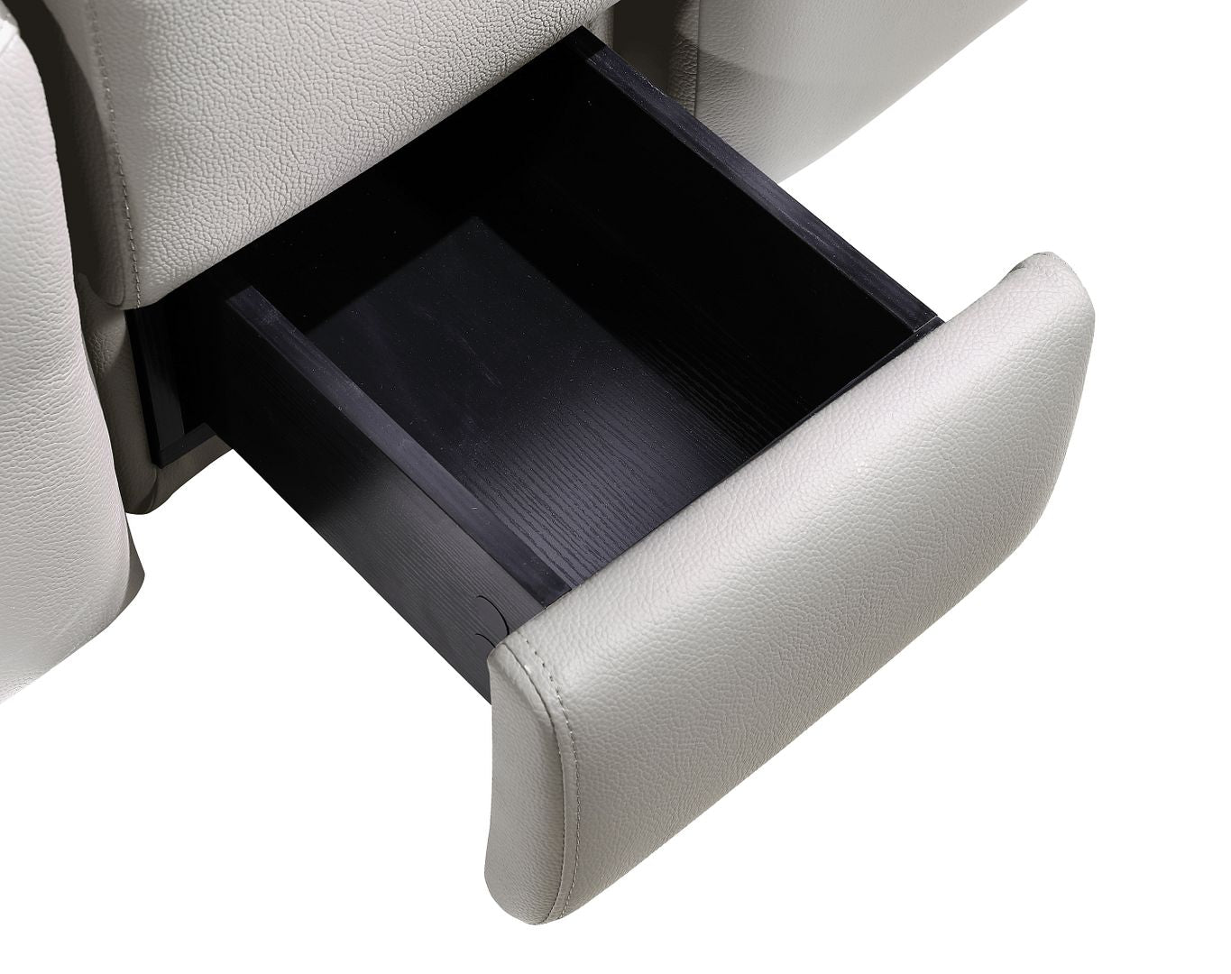 1224 Divanitalia 7-Piece L-Shaped Sectional Sofa in Top Grain Italian Leather with 4 Power Recliners & Power Headrests