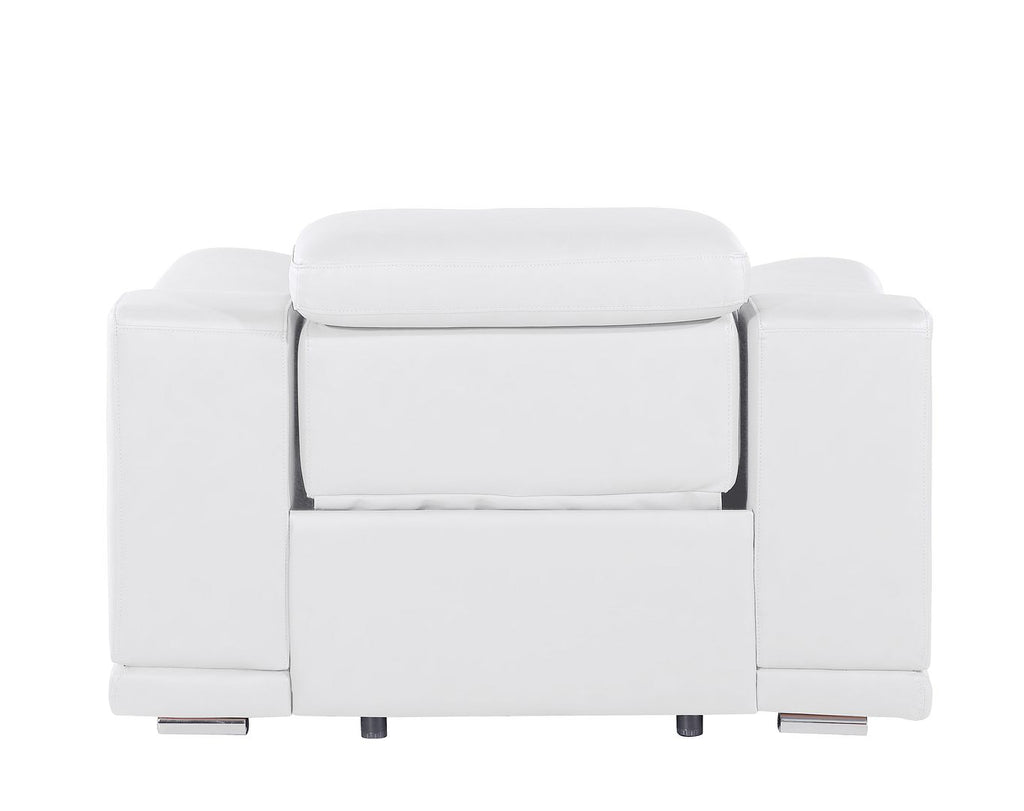 2679 Power Reclining Chair with Power Headrest in Genuine Leather