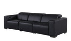 1208 Genuine Leather Triple Power Reclining Sofa