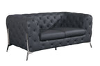 970 Divanitalia Loveseat in Top-grain Italian Leather