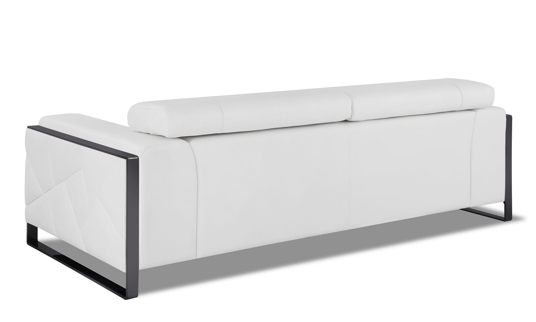 903 Divanitalia Sofa with Adjustable Headrest in Top-grain Italian Leather