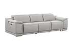 9762 Divanitalia 3-Piece Modular Power Reclining Sofa with 3 Power Recliners in Top Grain Italian Leather