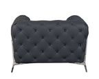 970 Divanitalia Chair in Top-grain Italian Leather