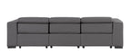 1208 Genuine Leather Triple Power Reclining Sofa - Dark Grey - SKU 1208-DK-GREY-3.3-HT - view 7