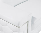 296 Modern Genuine Leather Chair - White - SKU 296-WHITE-CH - view 8